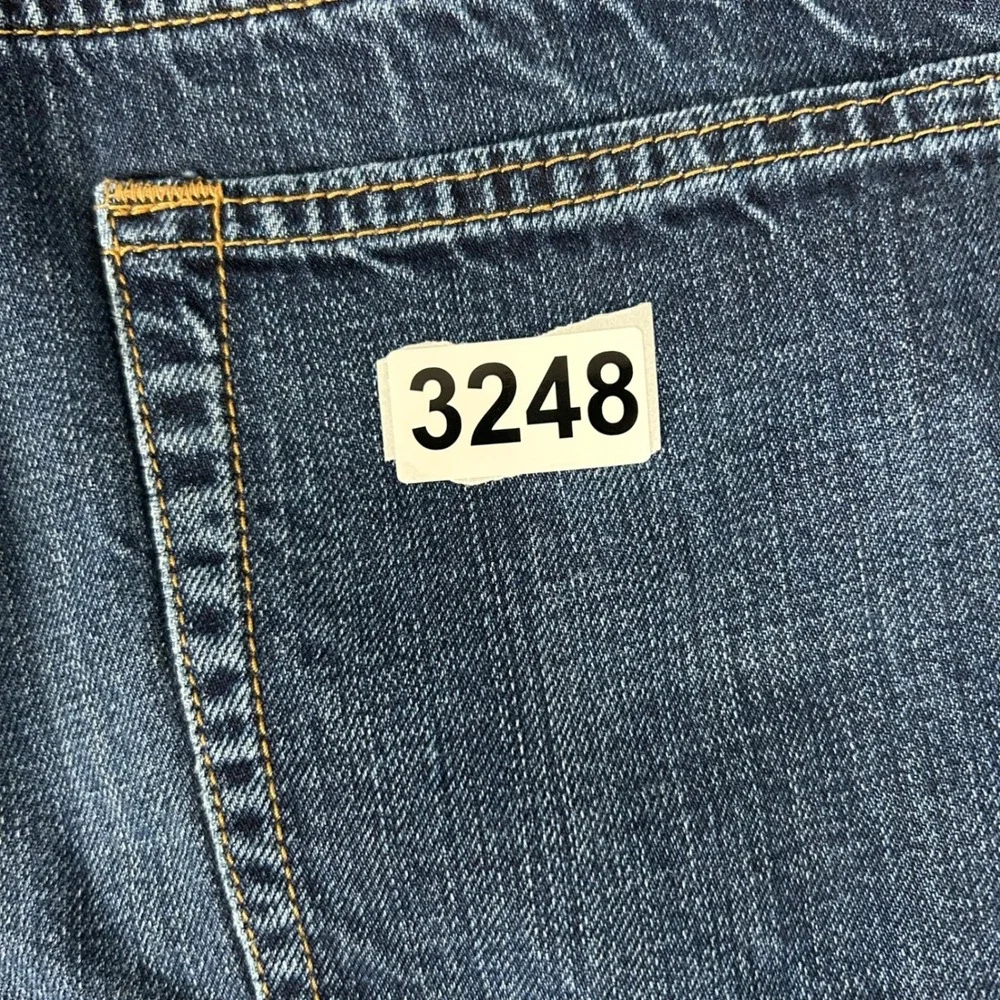 J. Crew Mercantile Straight Jeans Mens 33x32 Blue Cotton Denim Classic Fit